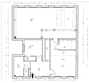 PLAN EXISTANT 130M²